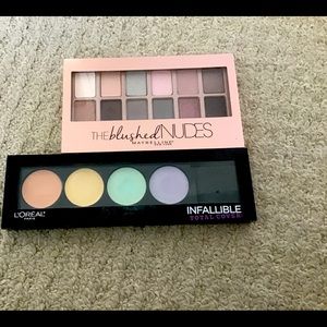 Maybelline Eyeshadow + L’Oréal Colour Correcting